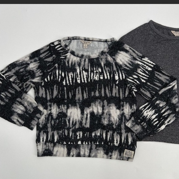 NWT Boundless Lucky Brand 2 piece set long sleeve knit tops Girls 14/16 - Picture 2 of 9